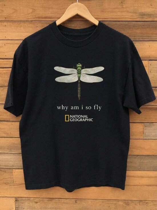 Gildan Other - Vintage National Geographic "Why Am I So Fly" Unisex T-Shirt Reprint